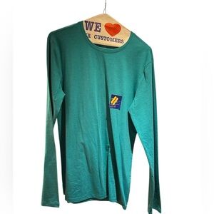 NWT teal long sleeve shirt